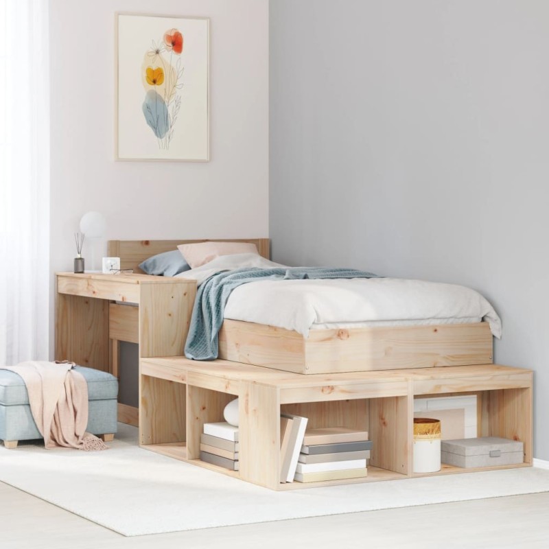 Table de chevet avec bureau 232 x 122 x 75 cm Bois de pin massif 580951580951