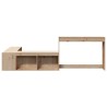 Table de chevet avec bureau 232 x 122 x 75 cm Bois de pin massif 580951580951