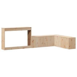 Table de chevet avec bureau 232 x 122 x 75 cm Bois de pin massif 580951580951