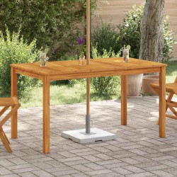 Table de jardin 140x80x74 cm Bois d'acacia massif 580952580952