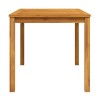 Table de jardin 140x80x74 cm Bois d'acacia massif 580952580952