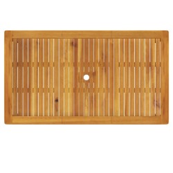 Table de jardin 140x80x74 cm Bois d'acacia massif 580952580952