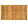 Table de jardin 140x80x74 cm Bois d'acacia massif 580952580952