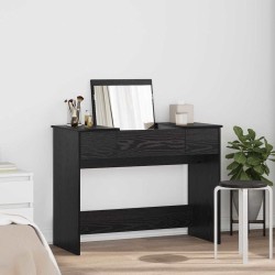 Table de cosmétiques avec tiroir Chêne noir 100 x 45 x 76 cm 580953580953