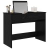 Table de cosmétiques avec tiroir Chêne noir 100 x 45 x 76 cm 580953580953