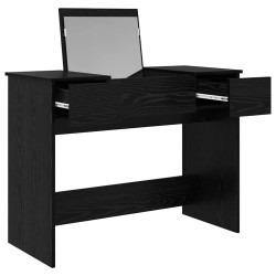 Table de cosmétiques avec tiroir Chêne noir 100 x 45 x 76 cm 580953580953