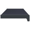 Appui de fenêtre Anthracite avec grain de bois 80 x 25 x 4,5 cm 580958580958