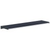 Appui de fenêtre Anthracite avec grain de bois 80 x 25 x 4,5 cm 580958580958
