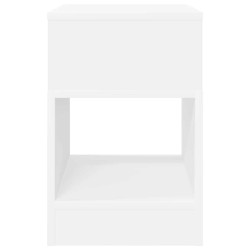 Table d'appoint 2 pcs Blanc 30,5 x 30 x 45 cm Bois d'ingénierie 580959580959