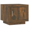 Table basse chêne fumé 51x50x45 cm bois d'ingénierie 580961580961