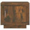Table basse chêne fumé 51x50x45 cm bois d'ingénierie 580961580961