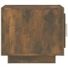 Table basse chêne fumé 51x50x45 cm bois d'ingénierie 580961580961