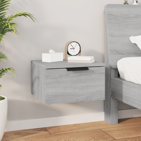 Table de chevet murale Sonoma gris 34x30x20 cm 580962580962