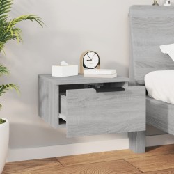 Table de chevet murale Sonoma gris 34x30x20 cm 580962580962