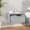Table de chevet murale Sonoma gris 34x30x20 cm 580962580962