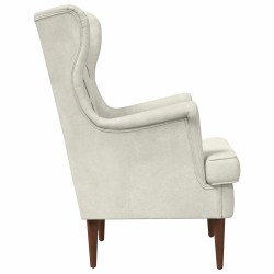 Fauteuil Crème Velours 580964580964