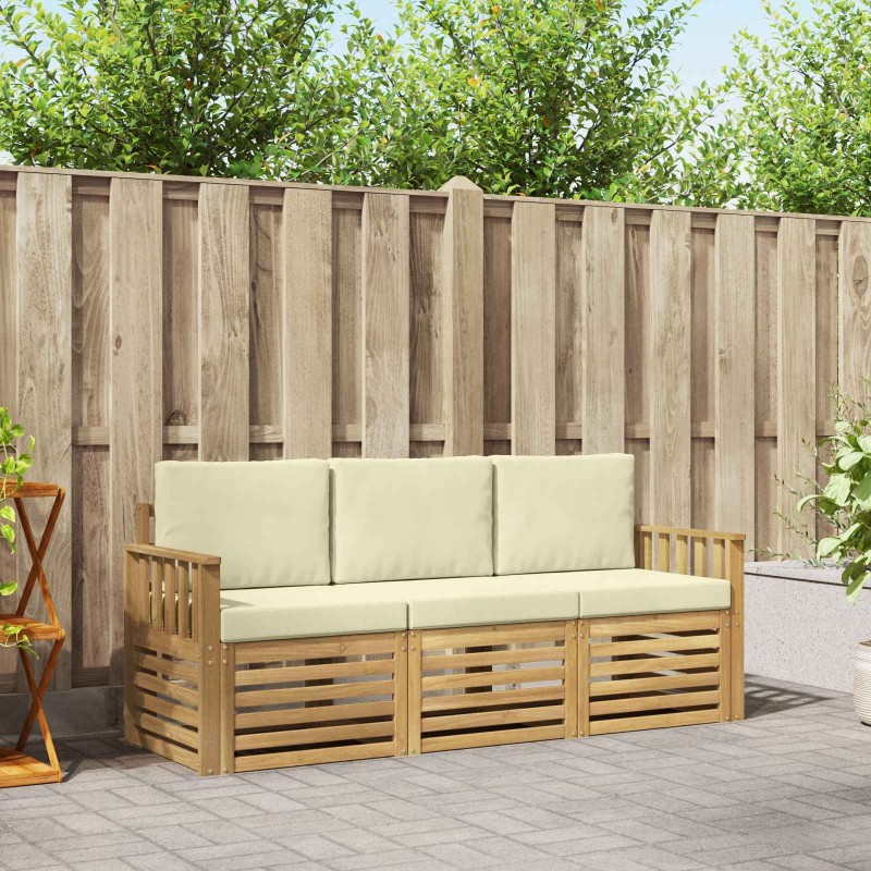 Ensembles de canapés Bois d'Acacia Massif 580967580967