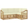 Ensembles de canapés Bois d'Acacia Massif 580968580968