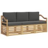 Ensembles de canapés Bois d'Acacia Massif 580970580970