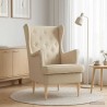 Fauteuil Crème Tissu 580972580972