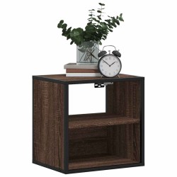 Tables de chevet murales 2 pcs chêne marron 40x31x39,5 cm 580974580974