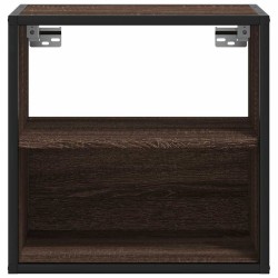Tables de chevet murales 2 pcs chêne marron 40x31x39,5 cm 580974580974