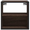 Tables de chevet murales 2 pcs chêne marron 40x31x39,5 cm 580974580974
