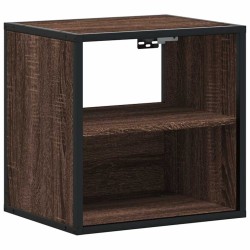 Tables de chevet murales 2 pcs chêne marron 40x31x39,5 cm 580974580974