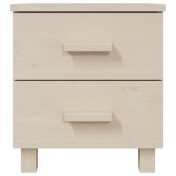 Tables de chevet HAMAR 2pcs Marron miel 40x35x44,5cm Bois 580975580975
