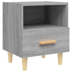 Table de chevet Sonoma gris 40x35x47 cm 580980580980