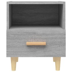 Table de chevet Sonoma gris 40x35x47 cm 580980580980