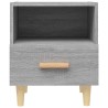 Table de chevet Sonoma gris 40x35x47 cm 580980580980