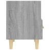 Table de chevet Sonoma gris 40x35x47 cm 580980580980