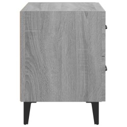 Table de chevet Sonoma gris 40x35x47,5 cm 580981580981