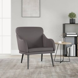 Fauteuil Gris 63x76x80 cm Similicuir 580982580982