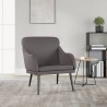 Fauteuil Gris 63x76x80 cm Similicuir 580982580982