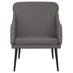 Fauteuil Gris 63x76x80 cm Similicuir 580982580982