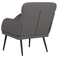 Fauteuil Gris 63x76x80 cm Similicuir 580982580982
