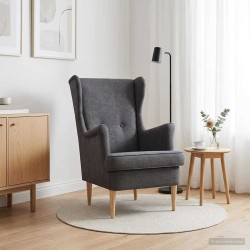 Fauteuil Gris foncé ARES 580985580985