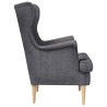Fauteuil Gris foncé ARES 580985580985