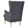 Fauteuil Gris foncé ARES 580985580985