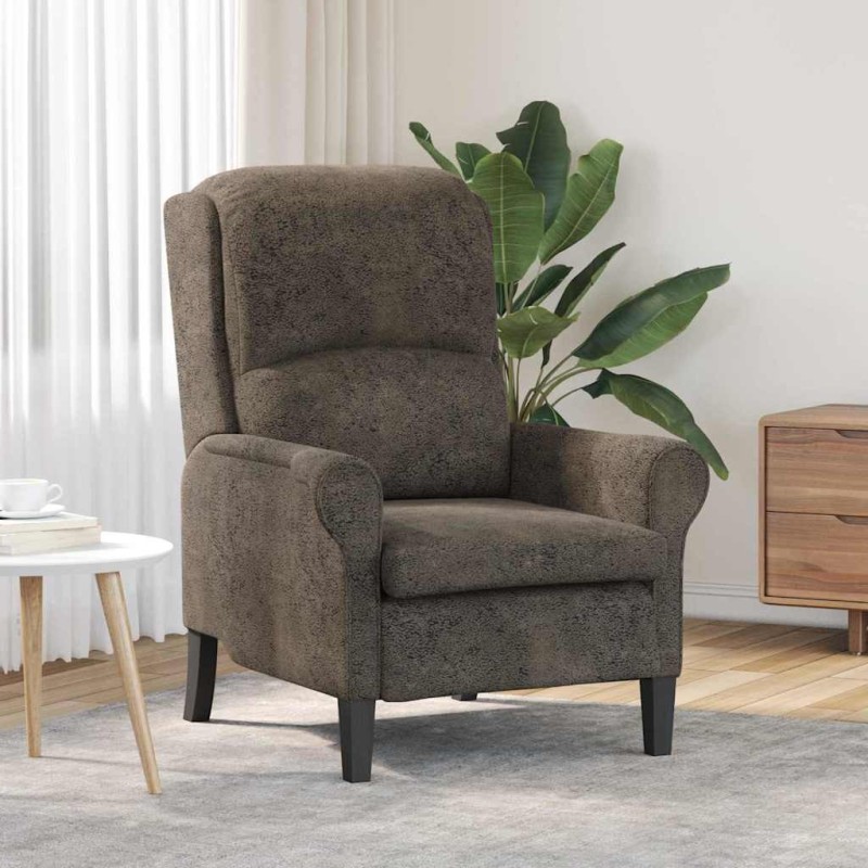 fauteuil Gris foncé Simili cuir 580987580987