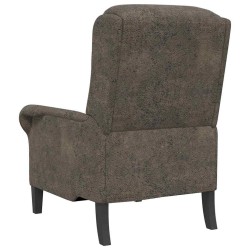 fauteuil Gris foncé Simili cuir 580987580987