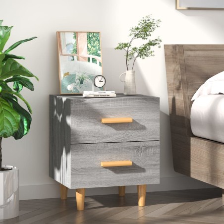 Table de chevet Sonoma gris 40x35x47,5 cm 580990580990