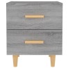Table de chevet Sonoma gris 40x35x47,5 cm 580990580990