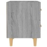 Table de chevet Sonoma gris 40x35x47,5 cm 580990580990