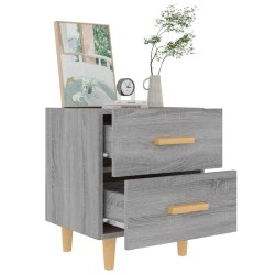 Table de chevet Sonoma gris 40x35x47,5 cm 580990580990