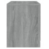 Table de chevet sonoma gris 45x34,5x44,5 cm bois d’ingénierie 580991580991