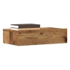 Table de chevet vieux bois 60x35 cm bois d'ingénierie 580994580994