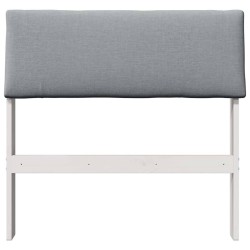Tête de lit capitonnée Gris clair 75 cm Pin massif 580997580997